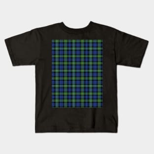 Campbell Argyll Ancient Plaid Tartan Scottish Kids T-Shirt